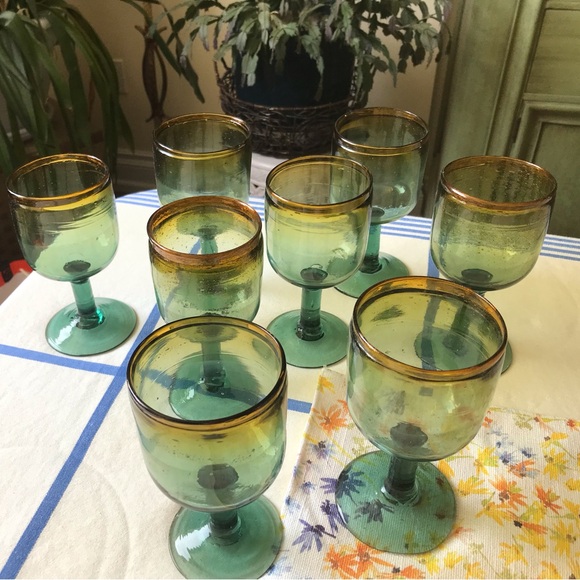 Other - Artisan Goblets-8 Glasses